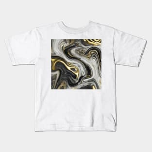 LUXURY LIQUID MARBLE DESIGN, IPHONE CASE AND MORE Kids T-Shirt